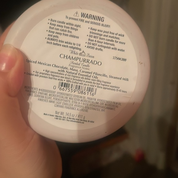 White Barn Feliz Navidad Scented Candle - Picture 2 of 4